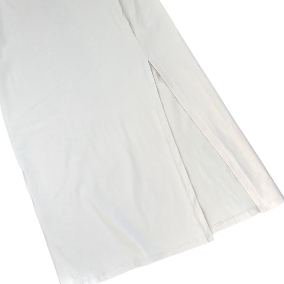 Susana Monaco, Cream Slit Dress, Stretchy_Small - Picture 3 of 8